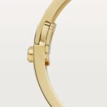 ELSIE LOVE Wide Pavé Bangle Bracelet Women’s Luxury 18K Gold Plated Zirconia Cuff - Image 4
