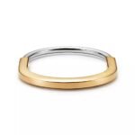 ELSIE LOVE Lock Bracelet 18K Gold Plated with Zirconia, Medium Size - Image 4
