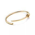 ELSIE LOVE Knot Bracelet 18K Gold Plated, PVD 5x Layered, Elegant & Versatile - Image 4
