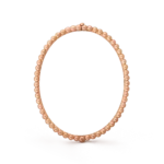 ELSIE LOVE Perlee Pearls of Gold Bangle for Women, 18K Gold Plated V Gold - Image 4