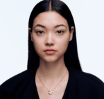 Color Blossom White Mother-of-Pearl Necklace | 18K Rose Gold - Image 4