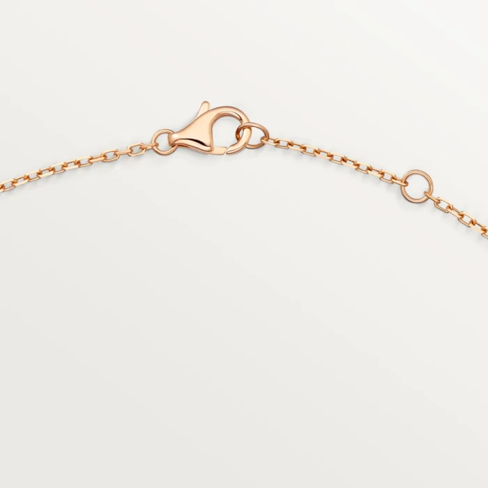 ELSIE LOVE Juste Un Clou Necklace,18k Gold Plated,Cubic Zircon Paved - Image 5