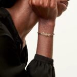 ELSIE LOVE Knot Bracelet 18K Gold Plated, PVD 5x Layered, Elegant & Versatile - Image 5