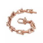 ELSIE LOVE Medium Link Bracelet for Women, 18K Gold Plated V Gold, PVD 5x Layered, Stylish Chain Design - Image 6