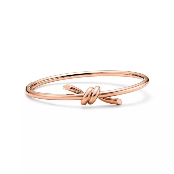 ELSIE LOVE Knot Bracelet 18K Gold Plated, PVD 5x Layered, Elegant & Versatile - Image 6
