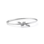 ELSIE LOVE Knot Bracelet with Zirconia · 18K Gold Plated · PVD 5x Layered · V Gold Material - Image 6