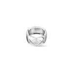 ELSIE LOVE Coco Crush Ring | 925 Sterling Silver 18K Gold Plated PVD 5x Layered Women’s Classic Quilted Ring - Image 6