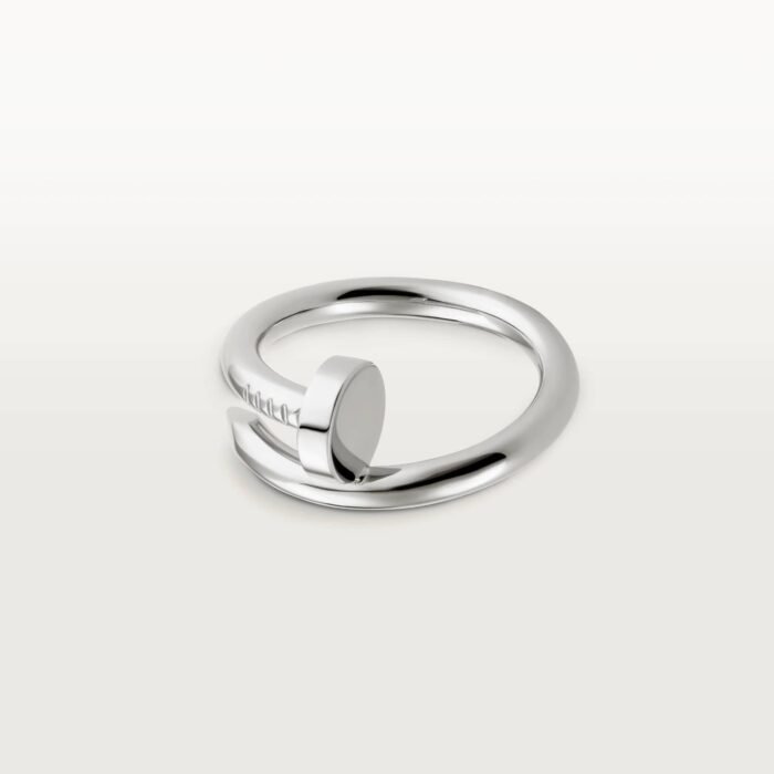ELSIE LOVE Nail Ring, Women’s 18K Gold Plated Minimalist Open Ring - Image 6