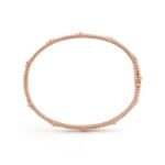 ELSIE LOVE Flower Bracelet Women 18K Gold Plated V Gold Zirconia PVD 5x Layered Elegant Bangle 6.69" - Image 6