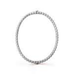 ELSIE LOVE Perlee Pearls of Gold Bangle for Women, 18K Gold Plated V Gold - Image 6