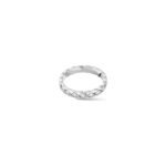 ELSIE LOVE Coco Crush Ring Women 18K Gold Plated 925 Silver Zirconia Ring PVD 5x Layered Fashion Band - Image 6