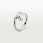 ELSIE LOVE Nail Ring, Women’s 18K Gold Plated Minimalist Open Ring - Image 7
