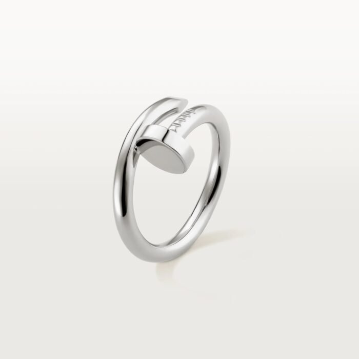 ELSIE LOVE Nail Ring, Women’s 18K Gold Plated Minimalist Open Ring - Image 7