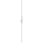 ELSIE LOVE Smile Pendant with Zirconia Small | V Gold 18K Gold Plated Minimalist Necklace - Image 6