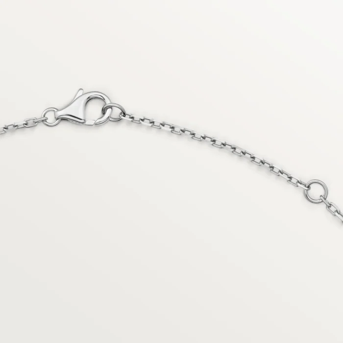 ELSIE LOVE Interlocking Circle Necklace Women 18K Gold Plated V Gold PVD 5x Layered Zirconia 17-Inch Chain - Image 7