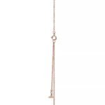 ELSIE LOVE Mother-of-Pearl Circle Pendant Necklace 18K Gold Plated with Zirconia, Adjustable Chain - Image 7