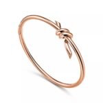ELSIE LOVE Knot Bracelet 18K Gold Plated, PVD 5x Layered, Elegant & Versatile - Image 7