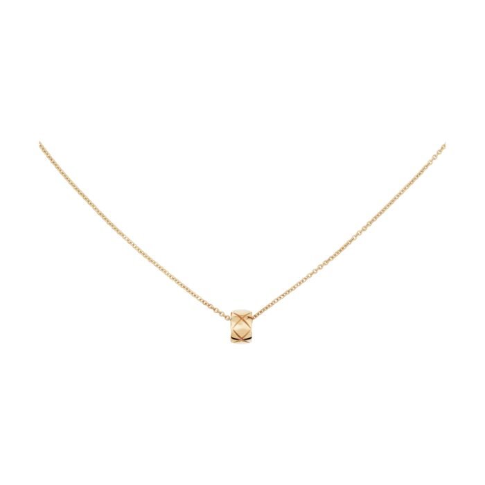 ELSIE LOVE Coco Crush Necklace Women 18K Gold Plated V Gold PVD 5x Layered Adjustable Chain - Image 7