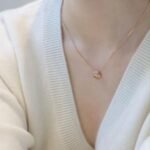 ELSIE LOVE Camélia Necklace Women 18K Rose Gold Plated V Gold Zirconia PVD 5x Layered Flower Pendant - Image 7