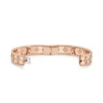 ELSIE LOVE Clover Bracelet Women 18K Gold Plated V Gold Zirconia PVD 5x Layered Luxury Bangle 6.3" - Image 7