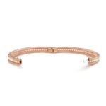 ELSIE LOVE Perlee Bangle Bracelet for Women, 18K Gold Plated V Gold, Cubic Zircon - Image 7