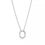 ELSIE LOVE Small Lock Pendant Necklace | V Gold 18K Gold Plated Adjustable 16-18” - Image 8