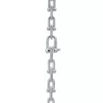 ELSIE LOVE Small Link Necklace 18K Gold Plated V Gold PVD 5x Layered 18" - Image 8