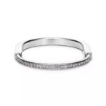 ELSIE LOVE Lock Bracelet 18K Gold Plated with Zirconia, Medium Size - Image 8