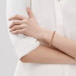 ELSIE LOVE Medium Link Bracelet for Women, 18K Gold Plated V Gold, PVD 5x Layered, Stylish Chain Design - Image 8
