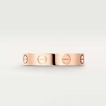 ELSIE LOVE Wedding Band · 18K Gold / Rose Gold / Silver Plated · V Gold · 3.6mm Classic Couple Ring - Image 7