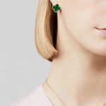 ELSIE LOVE Clover Leaf Earrings · 18K Gold Plated 925 Silver · White Mother-of-Pearl / Black Onyx / Red Carnelian / Green Malachite - Image 8