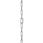 ELSIE LOVE Medium Lock Pendant Necklace | V Gold 18K Gold Plated with Zirconia, 18” - Image 9