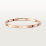 ELSIE LOVE Classic Bracelet Small Model | V Gold 18K Gold Plated Screw Design - Image 8