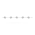 ELSIE LOVE Clover Leaf Bracelet ,925 Silver, 18k Gold Plated - Image 16