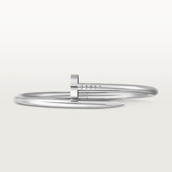 ELSIE LOVE Nail Bangle · 18K Gold Plated · Slim 2.5mm · Gold / Rose Gold · Minimalist Open Bracelet - Image 11