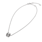 ELSIE LOVE B.zero1 Necklace 925 Silver 18K Gold Plated Edge Zircon - Image 5