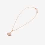 ELSIE LOVE Divas’Dream Necklace 925 Silver 18K Rose Gold Plated CZ Paved - Image 2