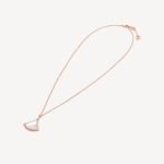 ELSIE LOVE Divas’Dream Necklace 925 Silver 18K Rose Gold Plated Mother of Pearl CZ - Image 2