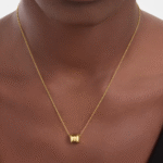 ELSIE LOVE B.zero1 Necklace 925 Silver 18K Gold Plated - Image 12