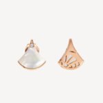 ELSIE LOVE Divas’Dream Earrings 925 Silver 18K Rose Gold Plated Mother of Pearl - Image 3